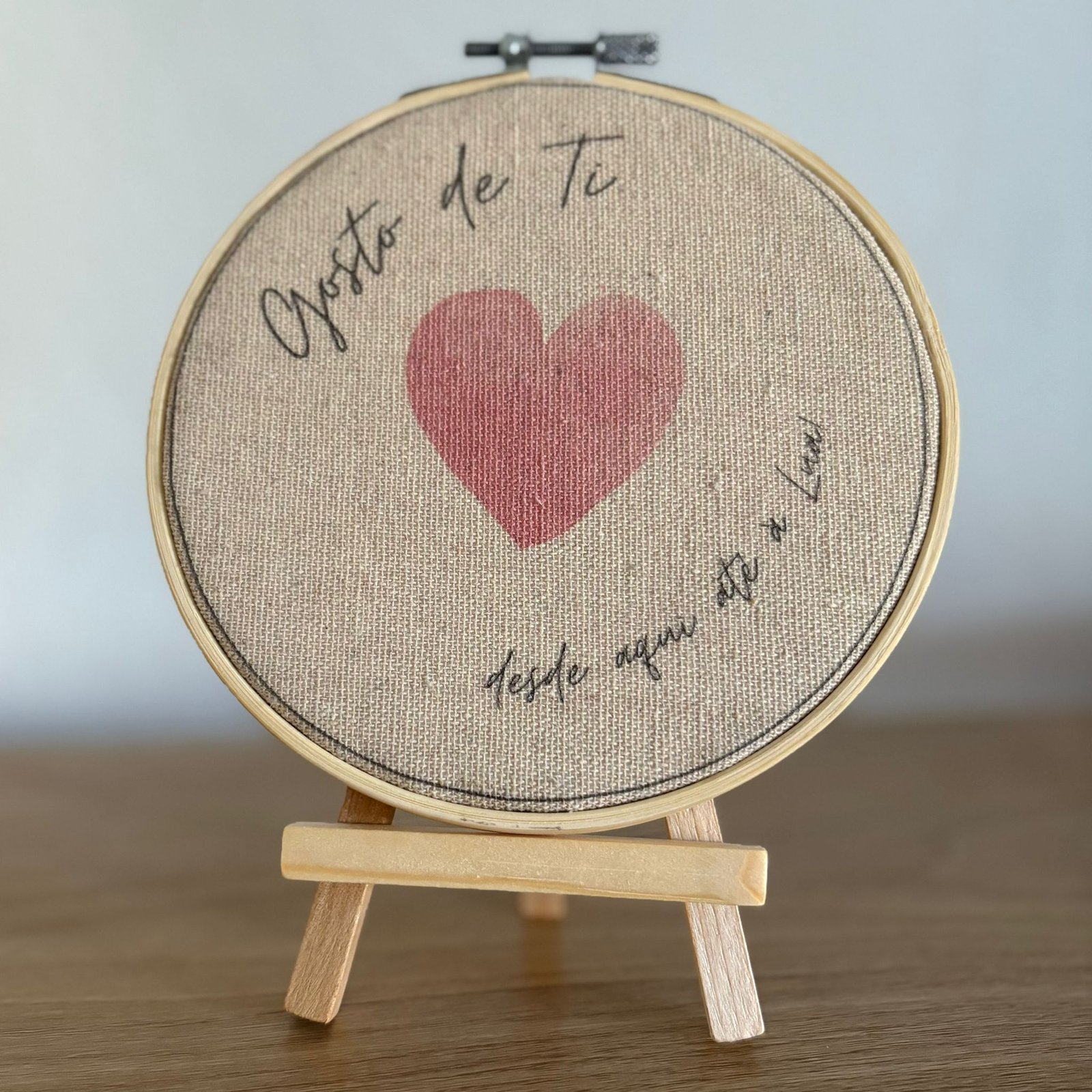 Quadro personalizado em tecido