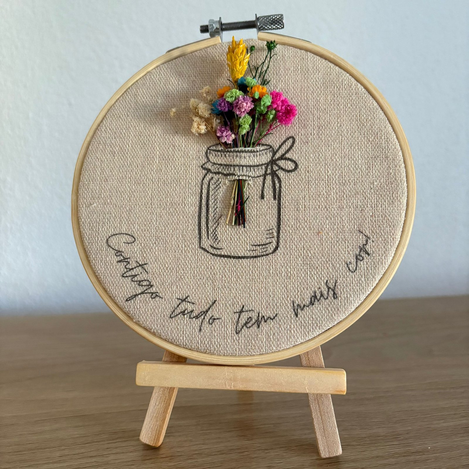 Quadro personalizado em tecido